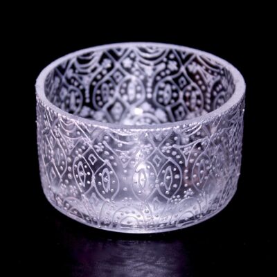 Opulent Clear Silver small