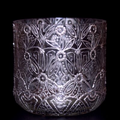 Opulent Clear Silver large