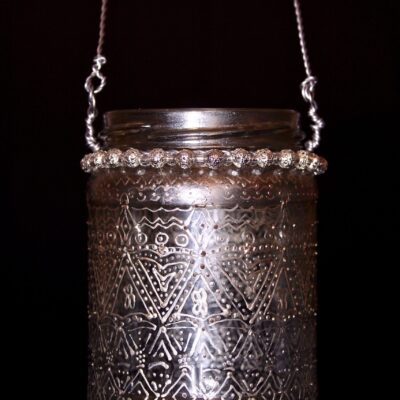 Opulent Lantern - Silver-Medium