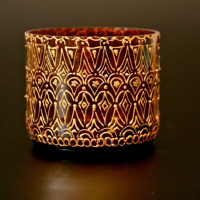 Opulent Brown Gold maxi