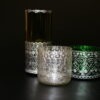 Opulent Silver & Green vase - OUT OF STOCK - Image 2