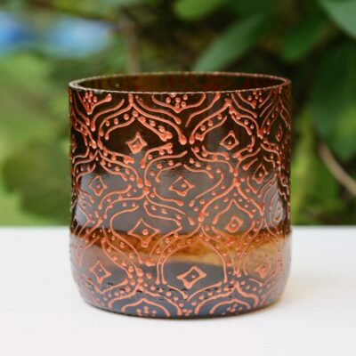 Opulent Brown Copper midi