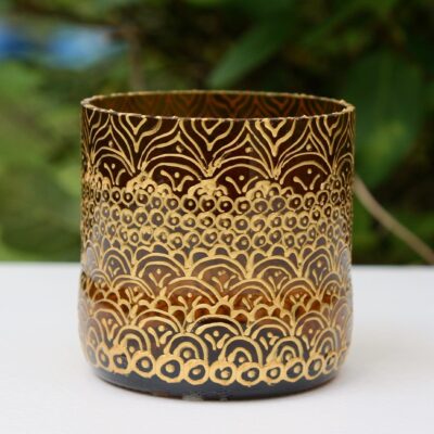 Opulent Brown Gold midi