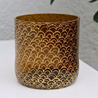 Opulent Brown Gold midi