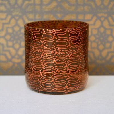 Opulent Brown Copper midi