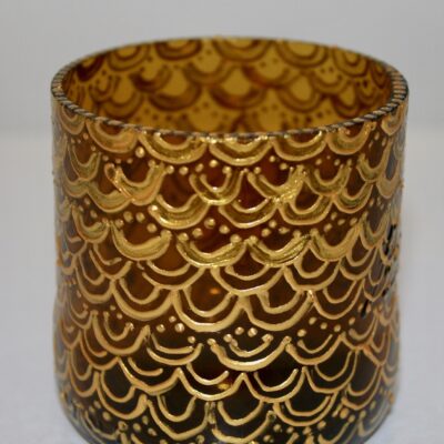 Opulent Brown Gold midi