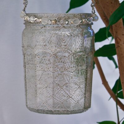 Opulent Lantern - Silver-Large