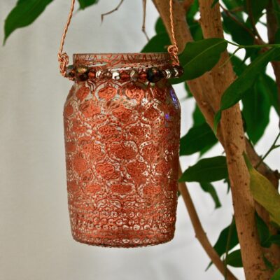 Opulent Lantern - Copper-Medium
