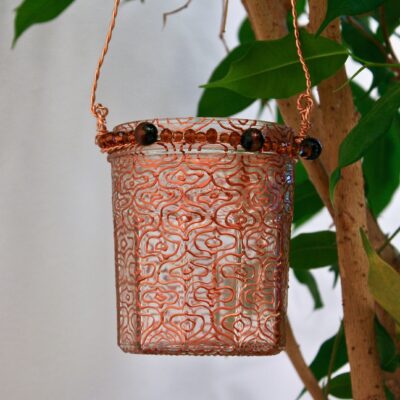 Opulent Lantern - Copper-Medium