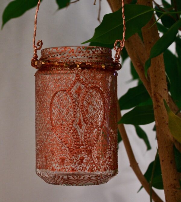 Opulent Lantern - Copper-Medium
