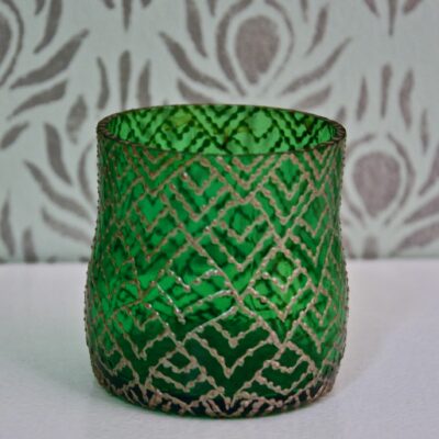 Opulent Green Silver midi