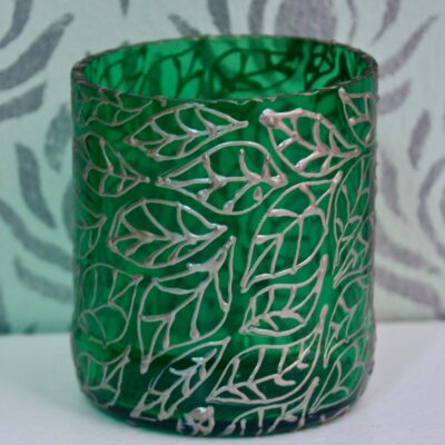 Opulent Green Silver midi