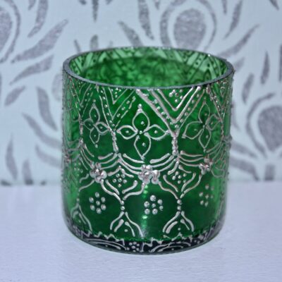 Opulent Green Silver midi