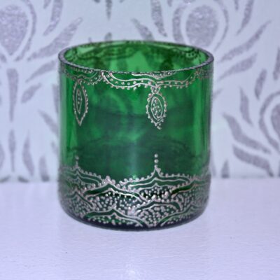 Opulent Green Silver midi