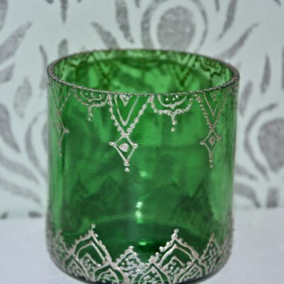 Opulent Green Silver midi