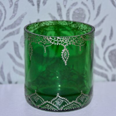 Opulent Green Silver midi