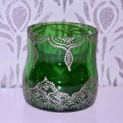 Opulent Green Silver midi