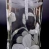 unique Hand Engraved Clear Glass Vase -  Dragonfly & Wildflowers - Image 15