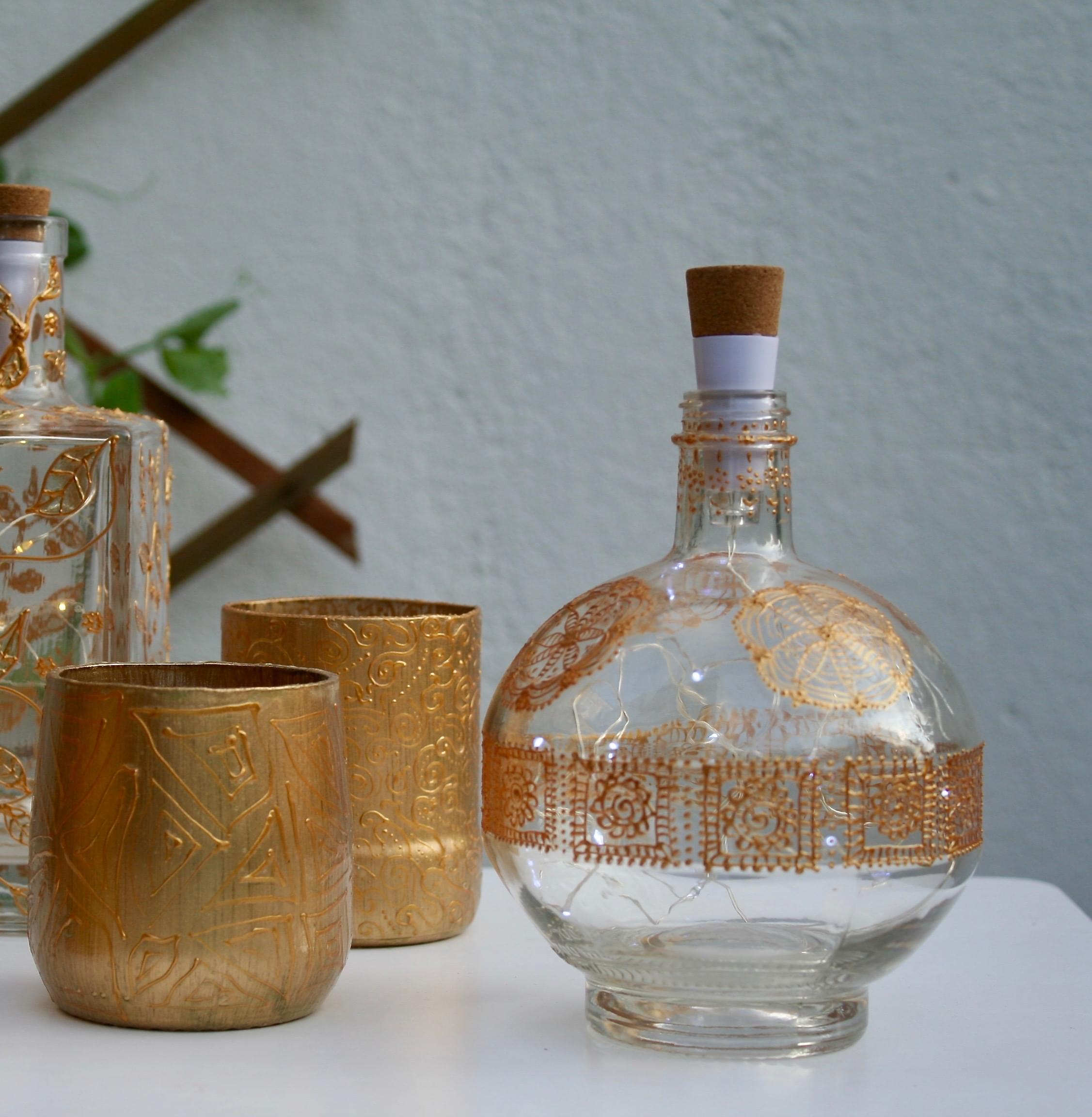 Gold Bottle Light - Image 4